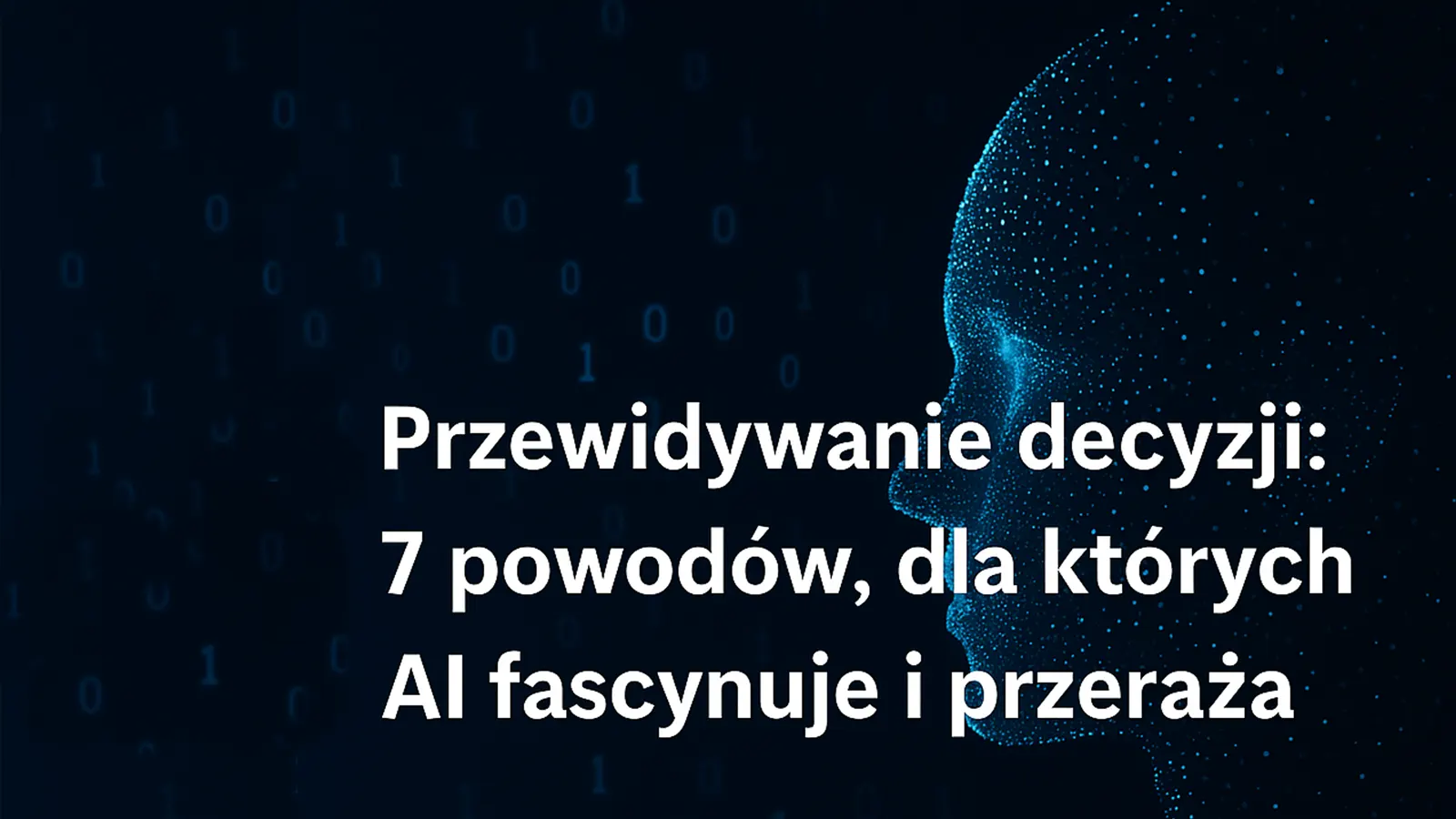 Sztuczna inteligencja przewidująca decyzje człowieka – wizualizacja algorytmu AI
